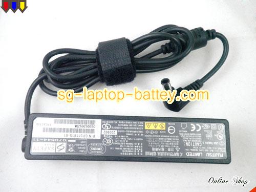  image of FUJITSU FMV-AC313S ac adapter, 16V 3.75A FMV-AC313S Notebook Power ac adapter FUJITSU16V3.75A60W-Long-Type