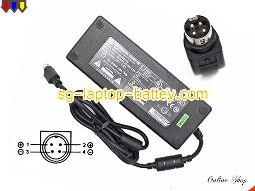  image of LISHIN LCD2335WXM ac adapter, 24V 5.42A LCD2335WXM Notebook Power ac adapter LS24V5.42A130W-4PIN