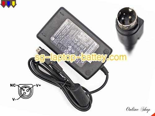  image of LI SHIN LSE9901B2460 ac adapter, 24V 2.5A LSE9901B2460 Notebook Power ac adapter LS24V2.5A60W-3PIN