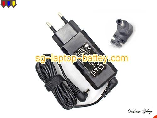  image of LG 19040GFX ac adapter, 19V 2.1A 19040GFX Notebook Power ac adapter LG19V2.1A40W-4.0x1.7mm-EU