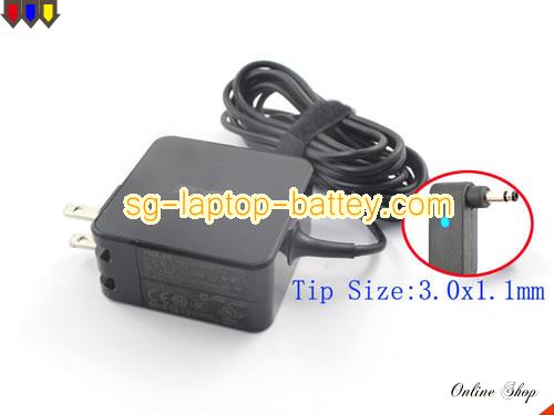  image of ASUS ADP-45AW A ac adapter, 19V 2.37A ADP-45AW A Notebook Power ac adapter ASUS19V2.37A45W-3.0x1.1mm-US