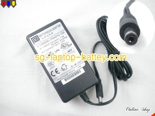  image of LISHIN LSE0107A1230 ac adapter, 12V 2.5A LSE0107A1230 Notebook Power ac adapter PHIHONG12V2.5A30W-5.5x2.5mm