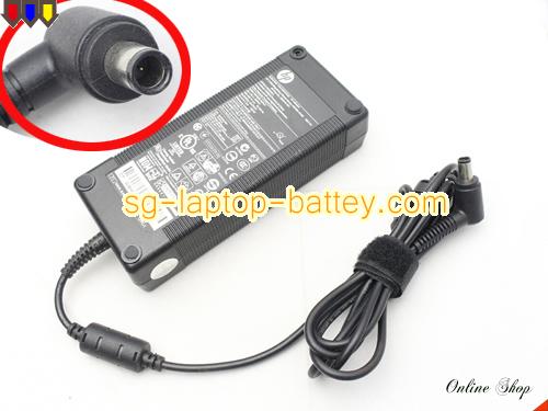  image of HP HSTNN-HS09 ac adapter, 19V 7.9A HSTNN-HS09 Notebook Power ac adapter HP19V7.9A150W-7.4x5.0mm