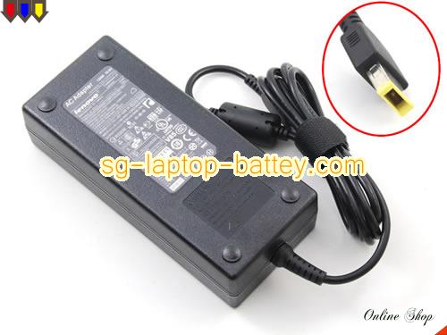  image of LENOVO 54Y8916 ac adapter, 19.5V 6.15A 54Y8916 Notebook Power ac adapter LENOVO19.5V6.15A120W-rectangle-pin