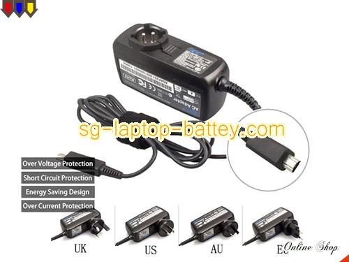  image of ACER KP.01801.001 ac adapter, 12V 1.5A KP.01801.001 Notebook Power ac adapter ACER12V1.5A18W-O-Wall