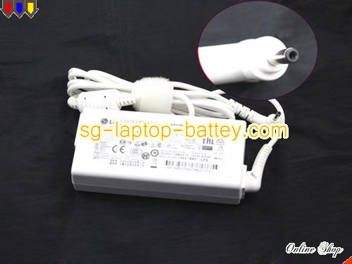  image of LG DA-48F19 ac adapter, 19V 3.42A DA-48F19 Notebook Power ac adapter LG19V3.42A65W-3.0x1.0mm-W