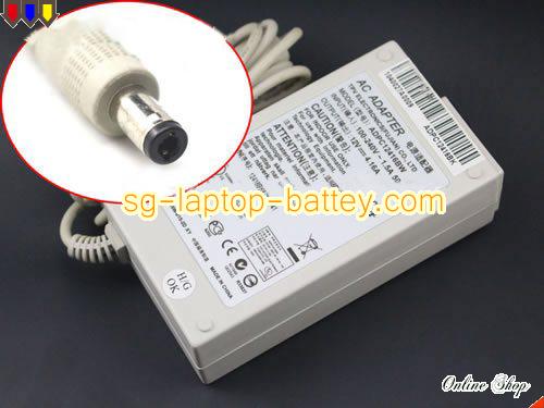  image of ALC ADPC12416BW ac adapter, 12V 4.16A ADPC12416BW Notebook Power ac adapter PHILIPS12V4.16A50W-5.5x2.5mm-W