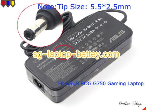  image of ASUS FA180PM111 ac adapter, 19.5V 9.23A FA180PM111 Notebook Power ac adapter ASUS19.5V9.23A180W-5.5x2.5mm