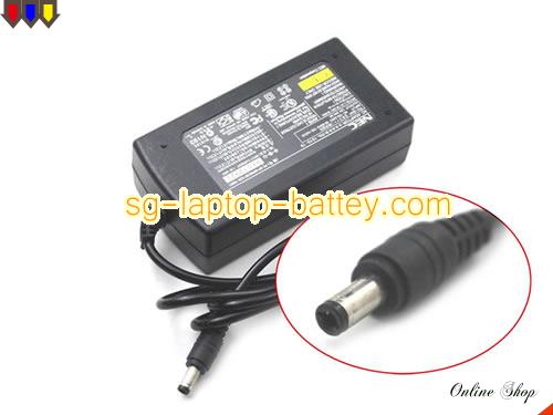  image of NEC PA-1510-19 ac adapter, 12V 4A PA-1510-19 Notebook Power ac adapter NEC12V4A48W-5.5x2.5mm