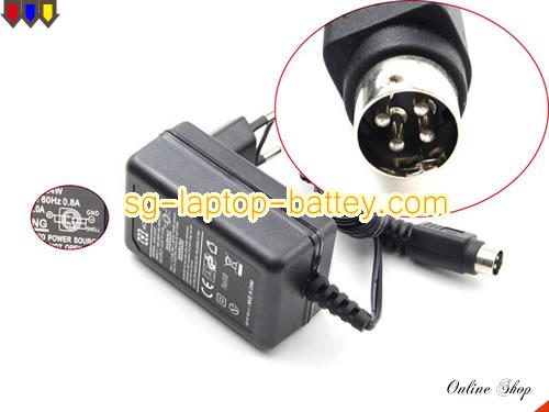  image of CWT KCP-024F ac adapter, 12V 2A KCP-024F Notebook Power ac adapter CWT12V2A24W-4pin-EU