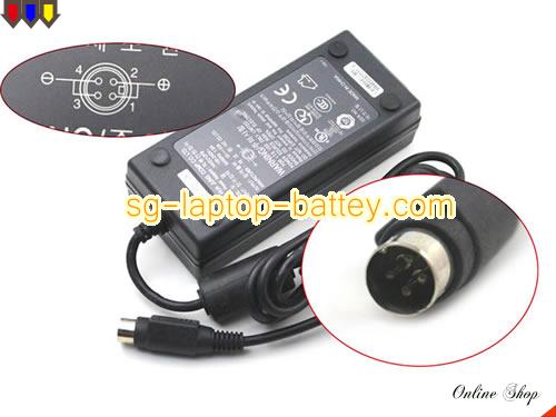  image of HJC HASU12FB ac adapter, 12V 5A HASU12FB Notebook Power ac adapter HJC12V5A60W-4pin