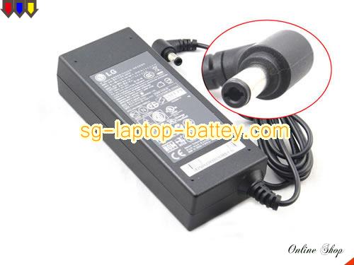  image of LG AAH-00 ac adapter, 24V 2.5A AAH-00 Notebook Power ac adapter LG24V2.5A60W-5.5x2.5mm