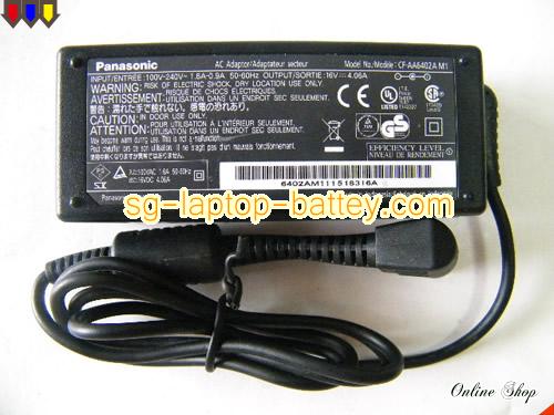  image of PANASONIC CF-AA6412C M2 ac adapter, 16V 4.06A CF-AA6412C M2 Notebook Power ac adapter PANASONIC16V4.06A65W-5.5x2.5mm-B