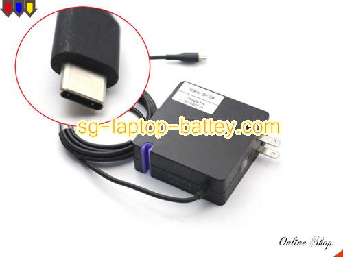  image of GOOGLE P/N 822-00027-01 ac adapter, 20V 3A P/N 822-00027-01 Notebook Power ac adapter GOOGLE20V3A60W-US