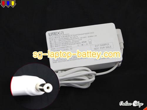  image of ACER N13-045N2A ac adapter, 19V 2.37A N13-045N2A Notebook Power ac adapter LITEON19V2.37A45W-3.0x1.0mm-W