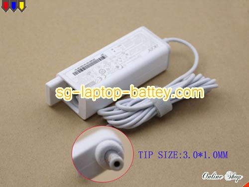  image of ACER N13-045N2A ac adapter, 19V 2.37A N13-045N2A Notebook Power ac adapter ACER19V2.37A45W-3.0x1.0mm-W-New