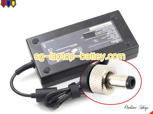  image of FUJITSU A108A001L ac adapter, 19.5V 5.5A A108A001L Notebook Power ac adapter FUJITSU19.5V5.5VA107W