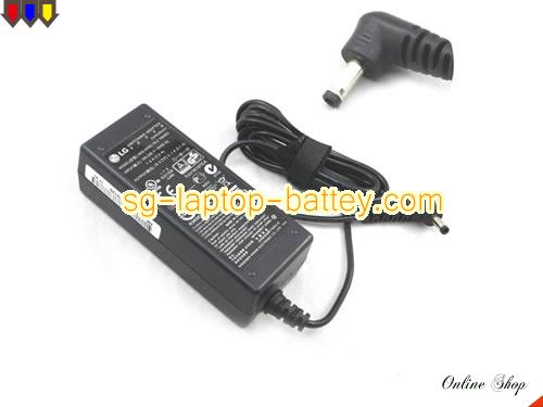  image of LG 19040G ac adapter, 19V 2.1A 19040G Notebook Power ac adapter LG19V2.1A40W-4.0x1.7mm-B