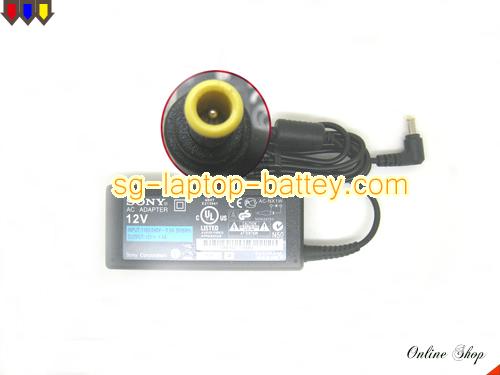  image of SONY PA-1140-01SY ac adapter, 12V 1.4A PA-1140-01SY Notebook Power ac adapter SONY12V1.4A17W-5.5x3.0mm