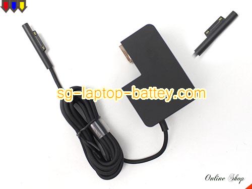  image of MICROSOFT 1735 ac adapter, 15V 1.6A 1735 Notebook Power ac adapter MICROSOFT15V1.6A24W