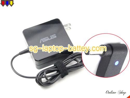 ASUS UX350LA adapter, 19V 3.42A UX350LA laptop computer ac adaptor, ASUS19V3.42A65W-4.0x1.35mm-LED-US
