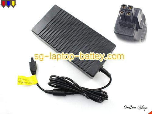 HP SWITCH 2530-8-POE adapter, 54V 1.67A SWITCH 2530-8-POE laptop computer ac adaptor, HP54V1.67A90W-4holes-M