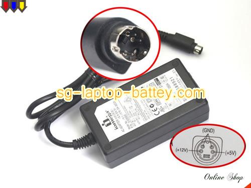  image of IOMEGA 31426900 ac adapter, 12V 1.5A 31426900 Notebook Power ac adapter IOMEGA12V1.5A18W-4pin