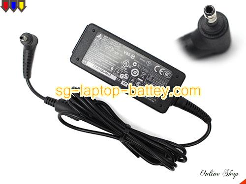  image of DELTA 613162-001 ac adapter, 19V 2.1A 613162-001 Notebook Power ac adapter DELTA19V2.1A40W3.5X1.7mm