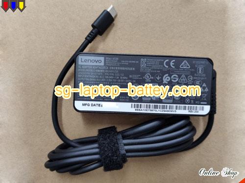 image of LENOVO SA10E75829 ac adapter, 20V 2.25A SA10E75829 Notebook Power ac adapter LENOVO20V2.25A45W-Type-c