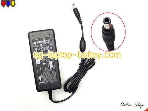  image of ZEBRA P1029999-006 ac adapter, 24V 2.5A P1029999-006 Notebook Power ac adapter ZEBRA24V2.5A60W-6.5x3.0mm-B