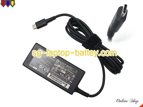 HP ELITE X2 1012 G1 USB-C adapter, 15V 3A ELITE X2 1012 G1 USB-C laptop computer ac adaptor, HP15V3A45W-TYPE-C