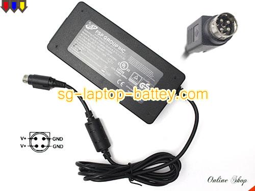 CISCO SWITCH SF302-08PP-K9-NA adapter, 54V 1.67A SWITCH SF302-08PP-K9-NA laptop computer ac adaptor, FSP54V1.67A90W-4PIN