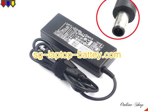  image of DELL RT74M ac adapter, 19V 4.62A RT74M Notebook Power ac adapter DELL19.5V4.62A-4.5x3.0mm