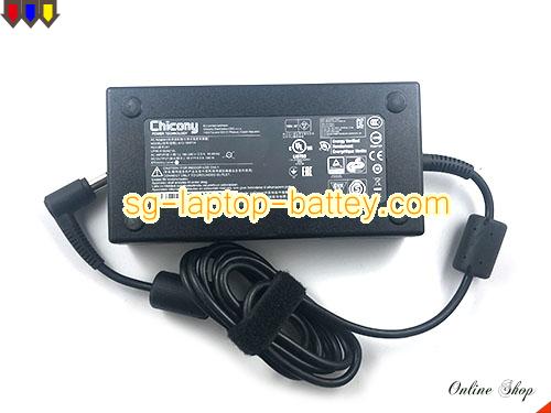  image of CHICONY A12-180P1A ac adapter, 19V 9.5A A12-180P1A Notebook Power ac adapter CHICONY19V9.5A180W-7.4x5.0mm