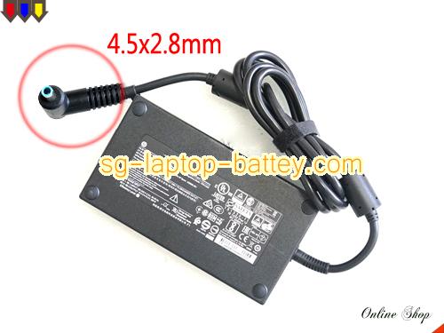  image of HP 835888-001 ac adapter, 19.5V 10.3A 835888-001 Notebook Power ac adapter HP19.5V10.3A201W-4.5x2.8mm