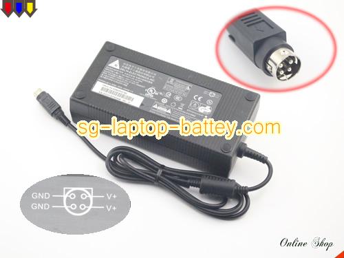  image of DELTA DPS-150NB-1A ac adapter, 12V 12.5A DPS-150NB-1A Notebook Power ac adapter DELTA12V12.5A150W-LNRP-4PIN