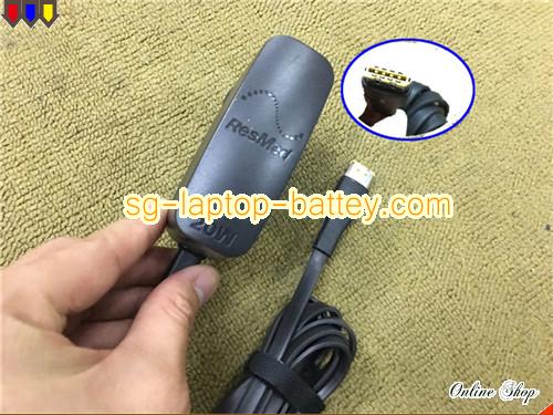  image of RESMED 380006 ac adapter, 24V 0.84A 380006 Notebook Power ac adapter RESMED24V0.84A20W-USB