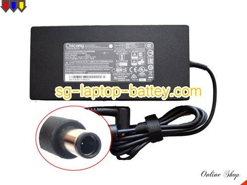  image of CHICONY A150A010L ac adapter, 19V 7.89A A150A010L Notebook Power ac adapter CHICONY19V7.89A150W-7.4x5.0mm