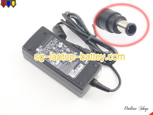  image of LG LCAP07 ac adapter, 12V 3.33A LCAP07 Notebook Power ac adapter LG12V3.33A40W-6.5x4.0mm