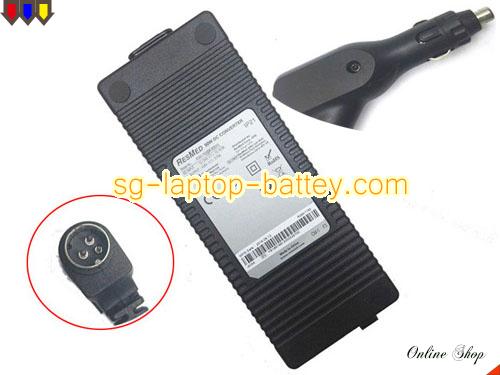  image of RESMED DA-90B24 ac adapter, 24V 3.75A DA-90B24 Notebook Power ac adapter CAP-RESMED24V3.75A90W-3PIN
