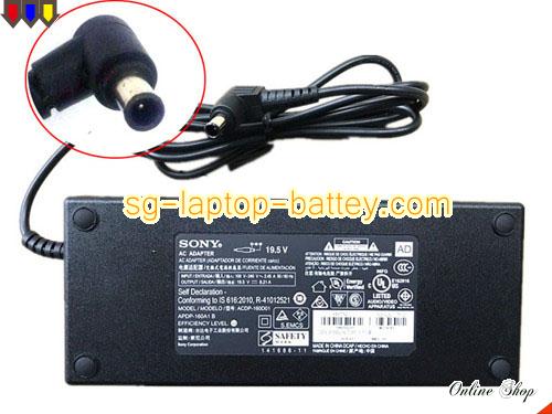 SONY LED TV KD-49XD8305 adapter, 19.5V 8.21A LED TV KD-49XD8305 laptop computer ac adaptor, SONY19.5V8.21A160W-6.5x4.4mm