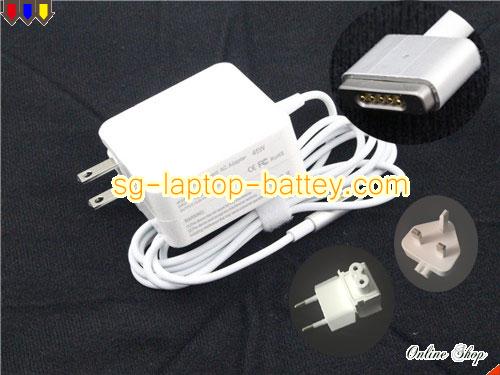  image of APPLE A1244 ac adapter, 14.5V 3.1A A1244 Notebook Power ac adapter UN14.5V3.1A45W-Wall-A450L-W