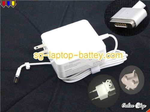  image of APPLE A1502 ac adapter, 16.5V 3.65A A1502 Notebook Power ac adapter UN16.5V3.65A60W-Wall-A600T-W
