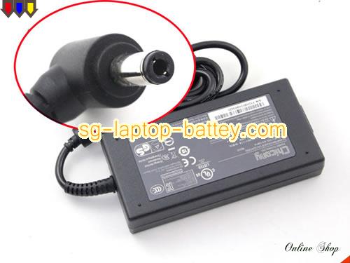  image of SAGER N150RD ac adapter, 19.5V 6.15A N150RD Notebook Power ac adapter CHICONY19.5V6.15A120W-5.5x2.5mm