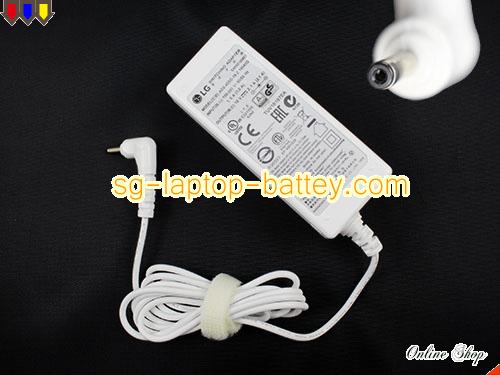  image of LG EAY63128601 ac adapter, 19V 2.1A EAY63128601 Notebook Power ac adapter LG19V2.1A40W-3.0x1.0mm-W