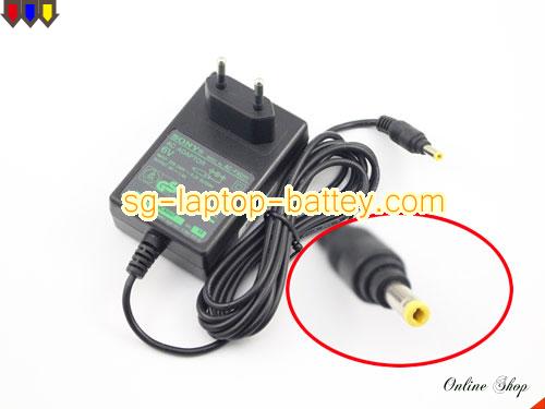  image of SONY AC-FXU11 ac adapter, 6V 1.4A AC-FXU11 Notebook Power ac adapter SONY6V1.4A8W-3.5x1.7mm