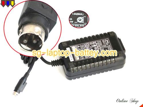  image of YEAR ADP-5501 ac adapter, 24V 2.3A ADP-5501 Notebook Power ac adapter YEAR24V2.3A55W-3pin