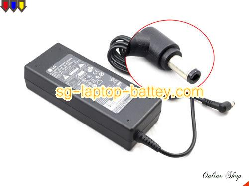 LG LCD TV 22LE3300 adapter, 24V 3.42A LCD TV 22LE3300 laptop computer ac adaptor, LG24V3.42A75W-5.5x2.5mm