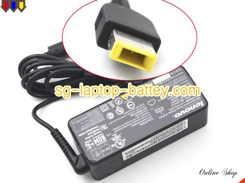  image of LENOVO 45N0491 ac adapter, 20V 2.25A 45N0491 Notebook Power ac adapter LENOVO20V2.25A45W-rectangle