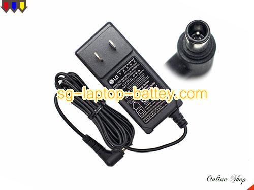  image of LG ADS-18FSG-19 ac adapter, 19V 0.84A ADS-18FSG-19 Notebook Power ac adapter LG19V0.84A16W-6.5x4.4mm-US